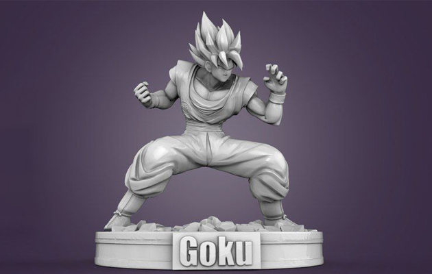 Goku STL files