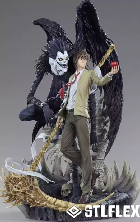 Death Note Diorama 3D Print STL Model