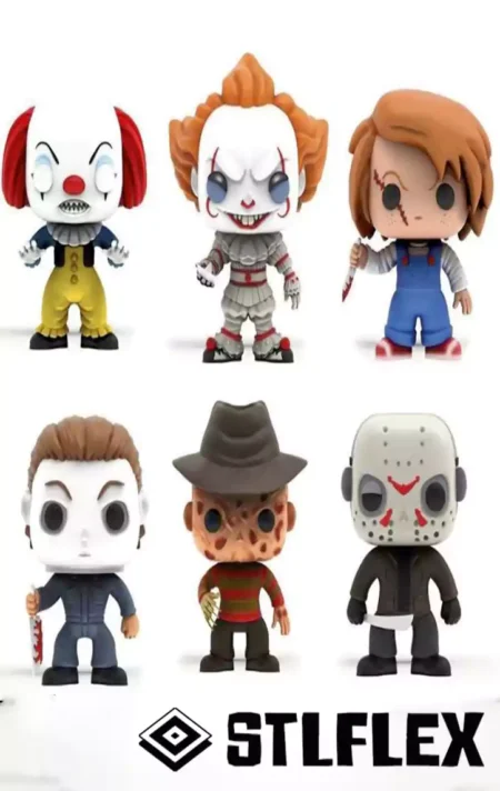 Funko Halloween Pack Horror Icons STL