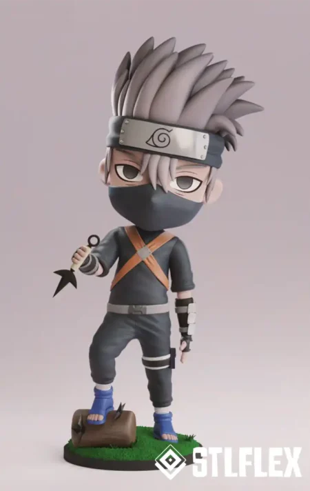 Kakashi Chibi 3D