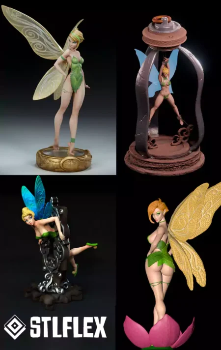 Tinker Bell 3D Print Model