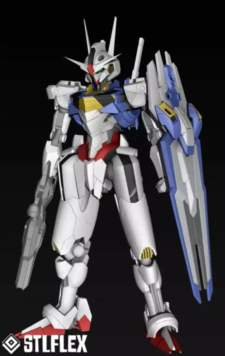 Gundam Aerial 001 3D Model