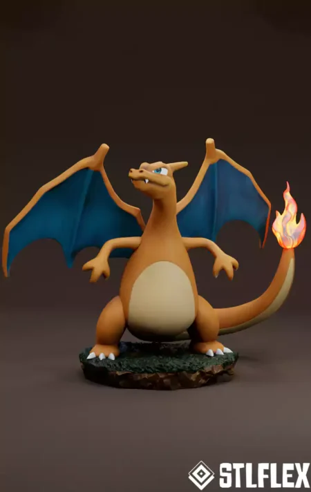 Charizard Statue 3D Model