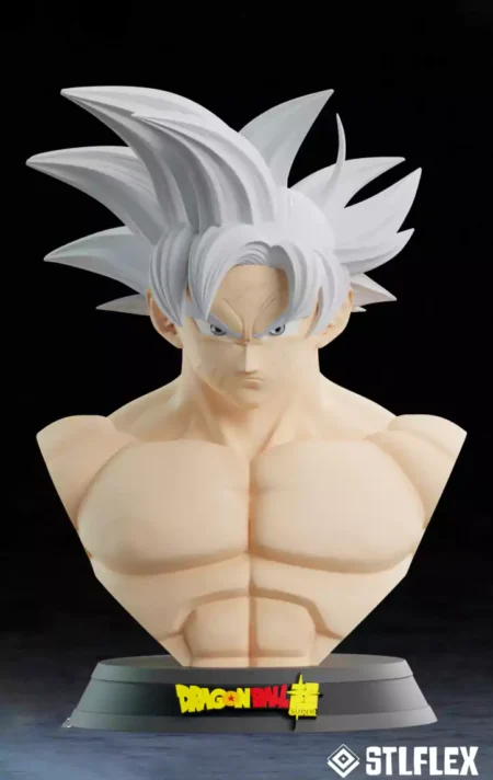 Ultra Instinct Goku 3D Bust model