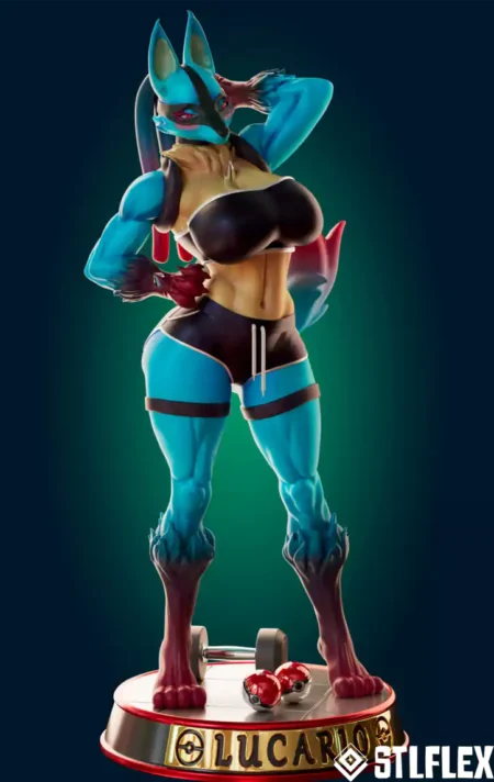 Lucario 3D Model