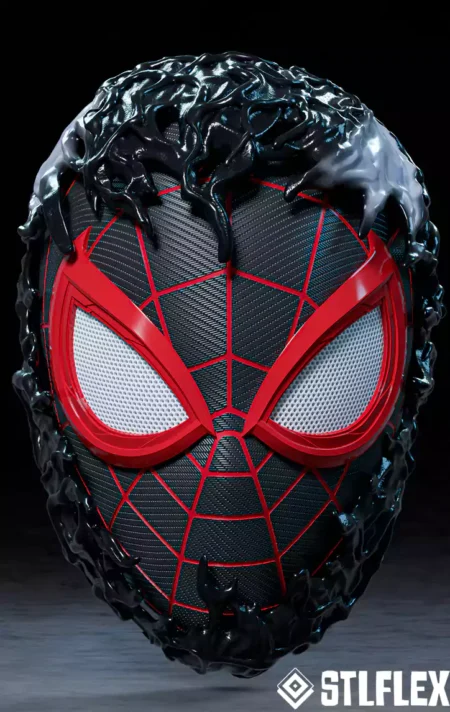 Miles Morales Spider-Man 3D Model STL File