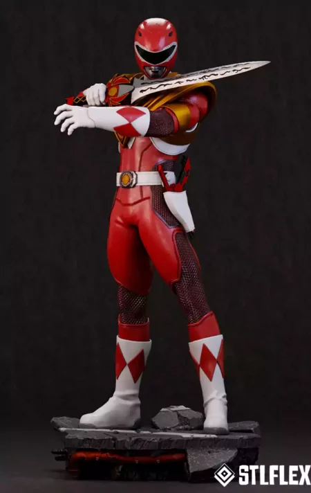 Power Ranger Red 3D Model STL File