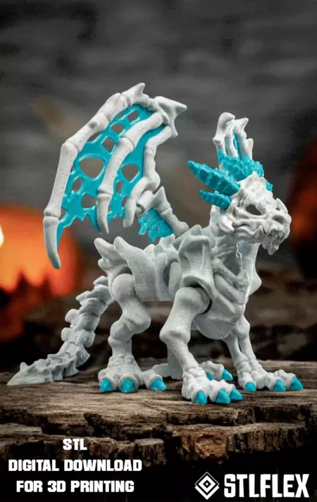 Ske-Lethal Dragon 3D Model STL File