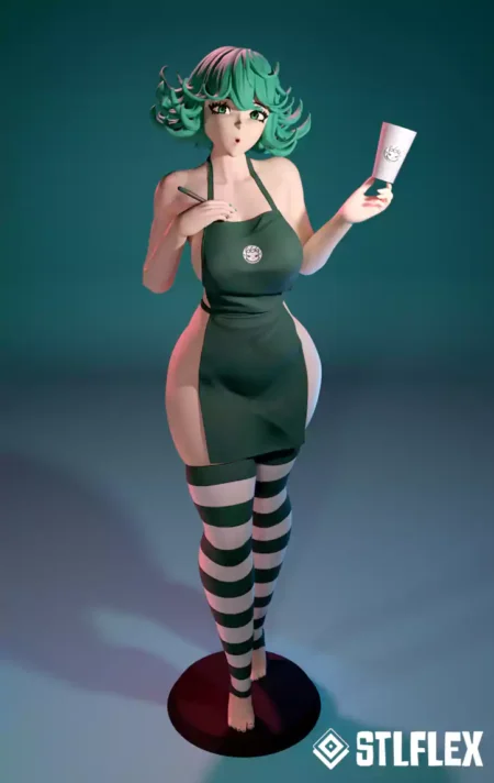 Tatsumaki 3D Model (Includes NSFW )