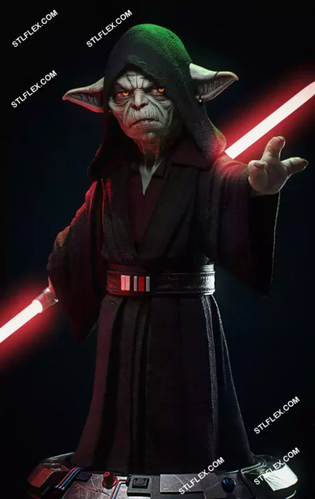 Yoda 3D Print STL File