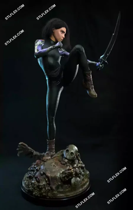 Alita Battle Angel 3D Print STL File