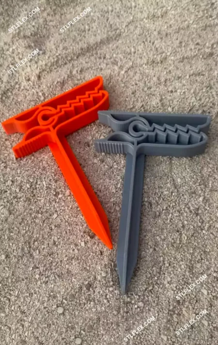 Beach Towel Clip II 3D Print STL File