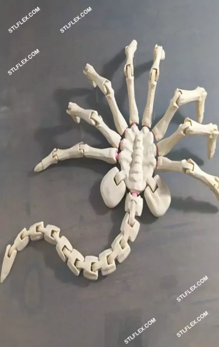 Flexi Facehugger STL File for 3D Printing