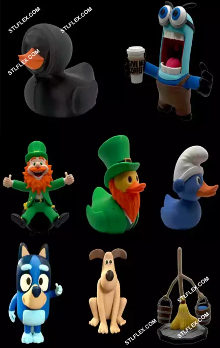 Funny Character STL Pack