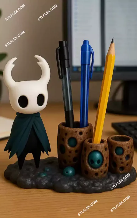 Hollow Knight Pen Holder 3D Print STL File