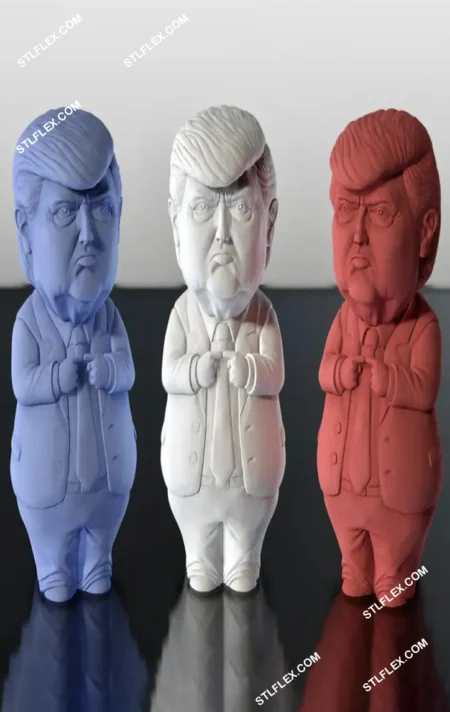 Mini Trump 3D Print STL File