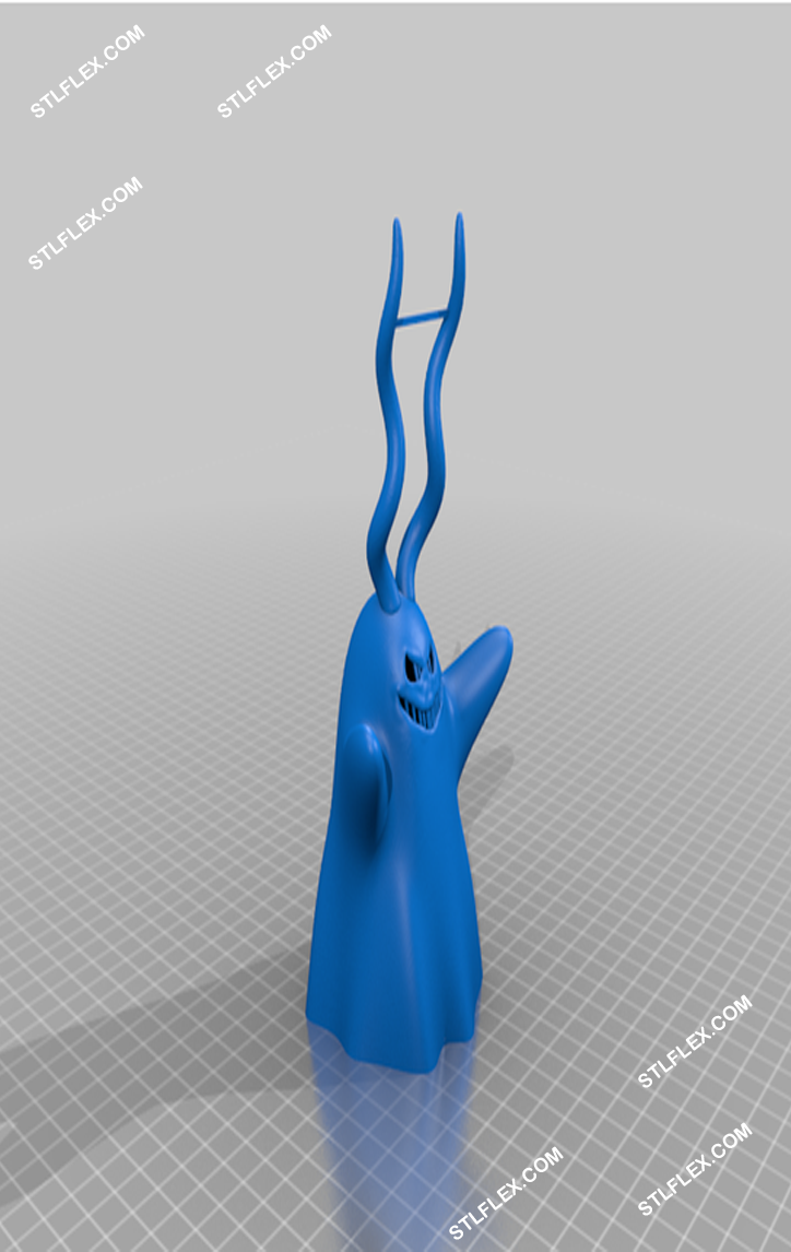 Halloween Ghosts Epic 3D Model