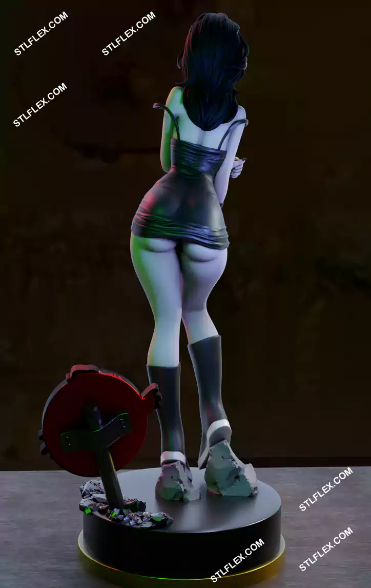 Kylie Griffin Ghostbusters STL Epic 3D Model