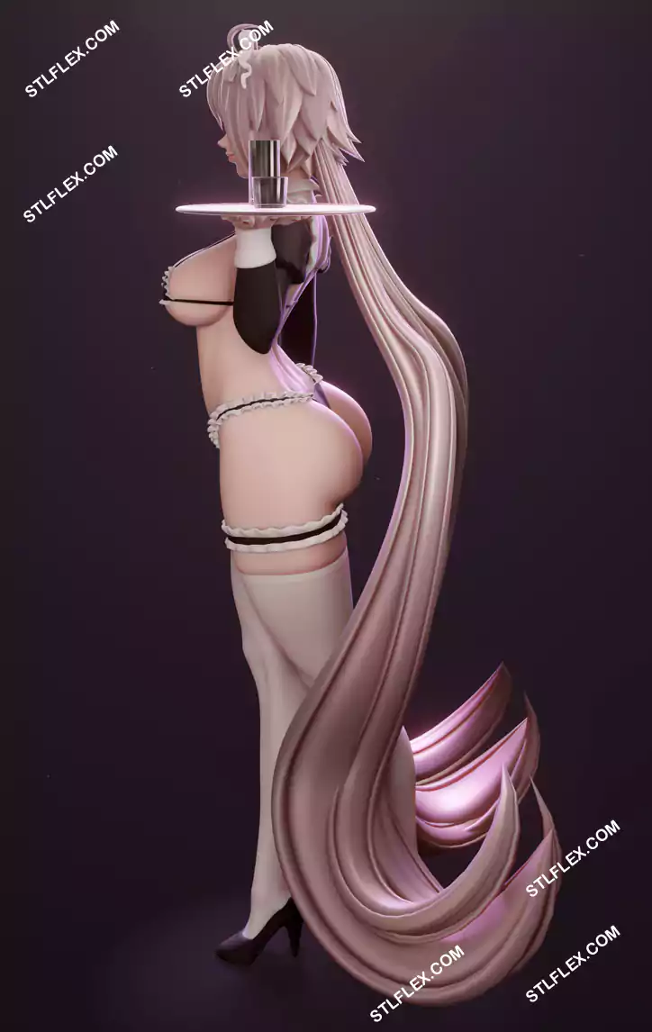 Maid Jeanne 3D Print STL File