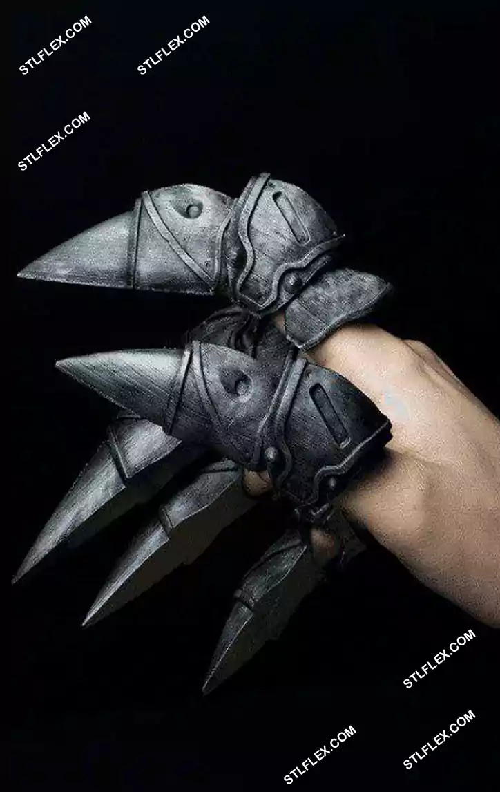 Steampunk Claws Epic Wearable 3D Model STL
