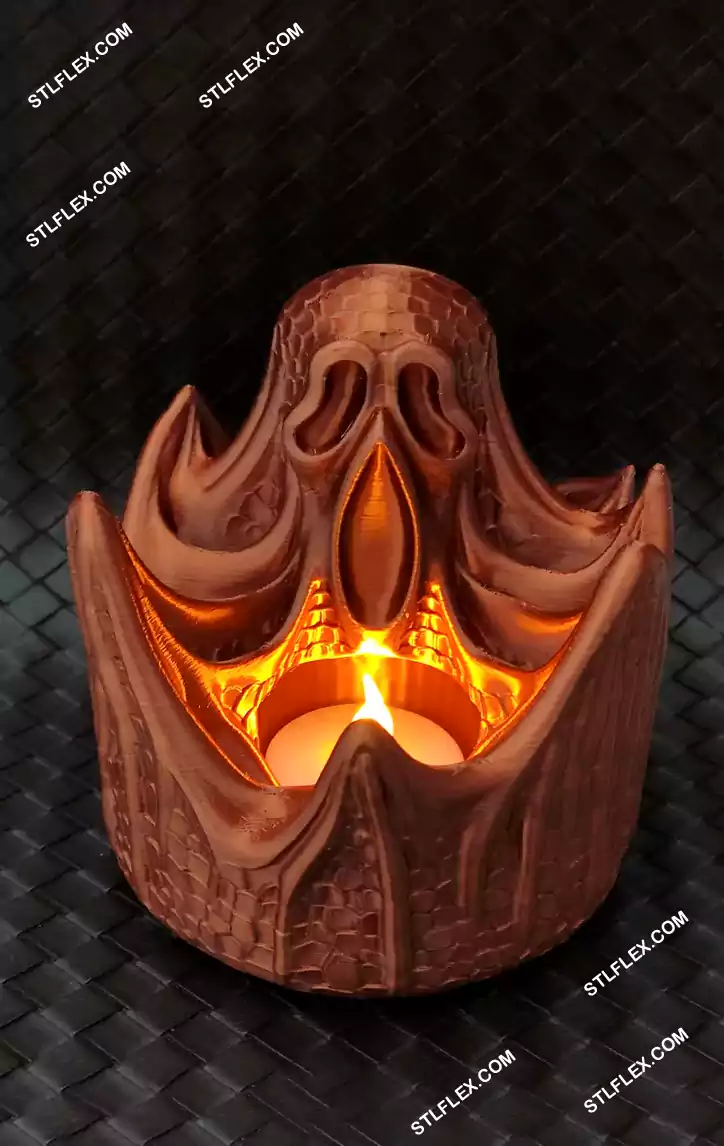 Cursed LED Tealight Set Halloween Edition (5PCS) Epic 3D Model