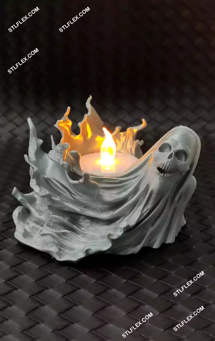 Cursed LED Tealight Set Halloween Edition (5PCS) Epic 3D Model