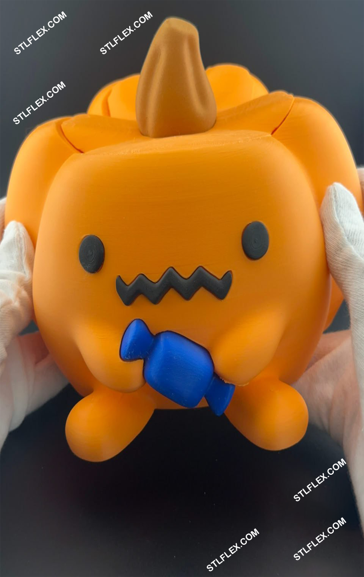 Pumpkin Candy Bowl Epic 3D Model