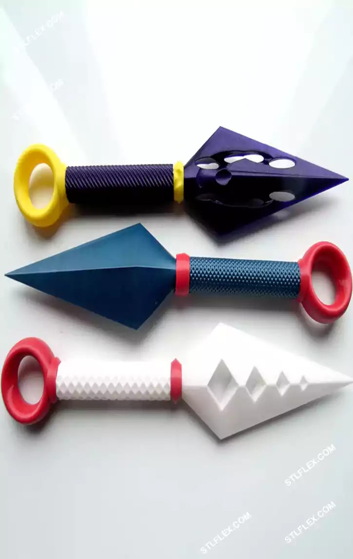 Kunai Pack 3D Print STL Files