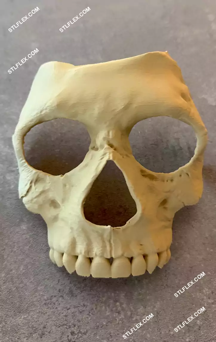 Ghost Mask From Call of Duty 3D Print STL File