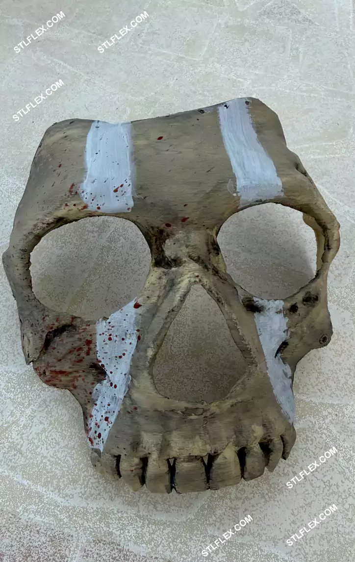 Ghost Mask From Call of Duty 3D Print STL File