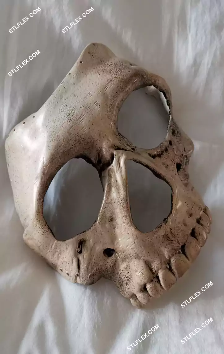 Ghost Mask From Call of Duty 3D Print STL File