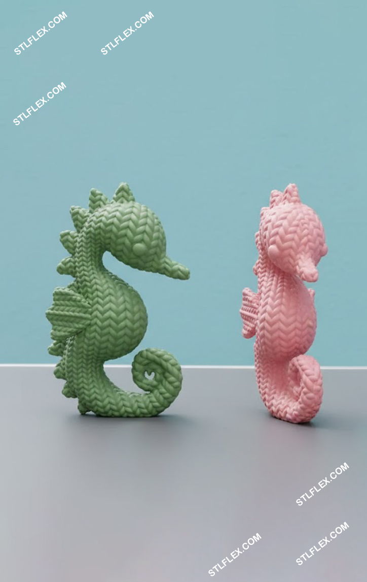 Knitted Animal 3D Print Models Mega Pack