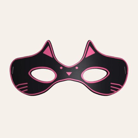 3D printed cat mask STL for Halloween and cosplay